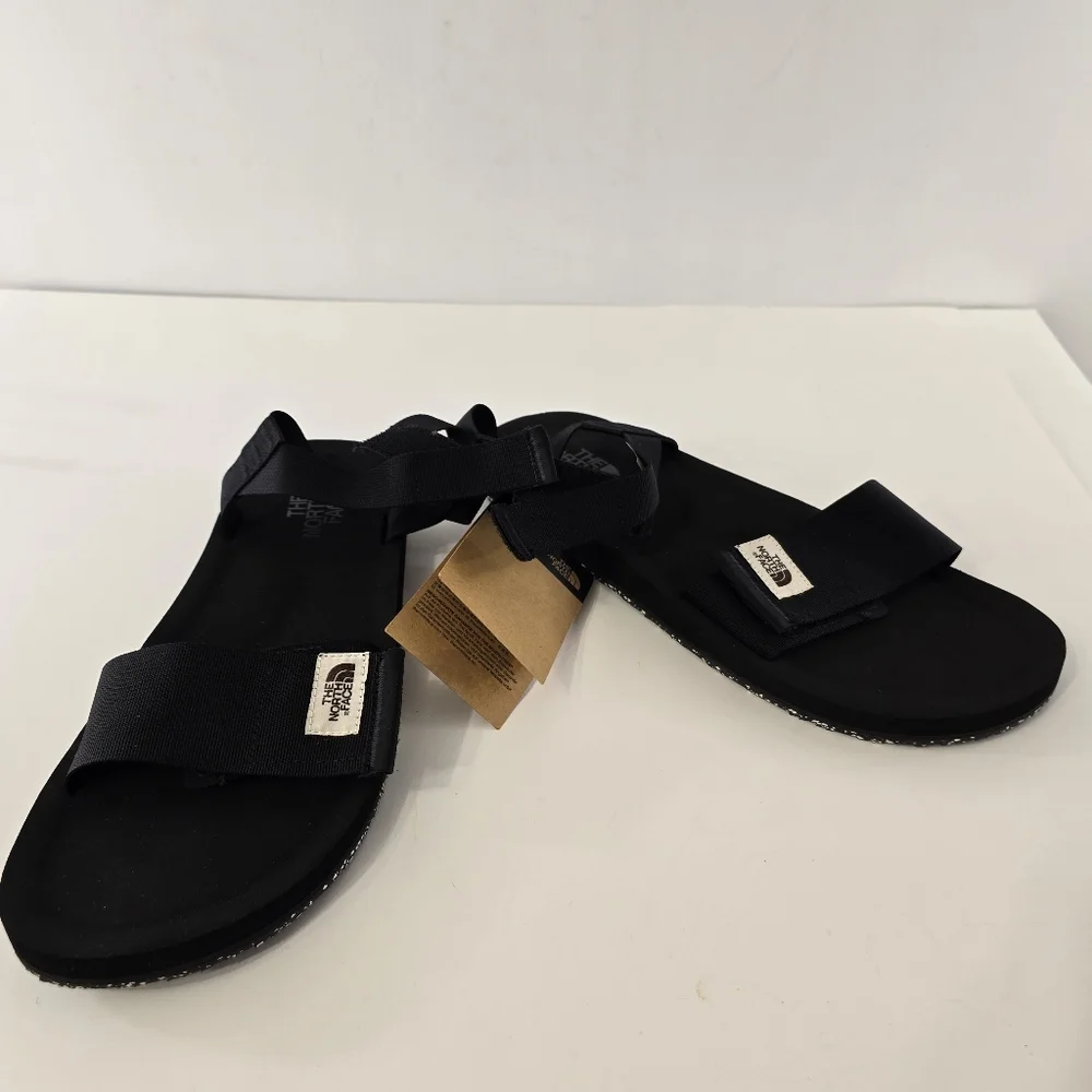 The North Face Skeena TNF Sandals Mens NEW NWT Sz 13 Black Lightweight Gorpcore